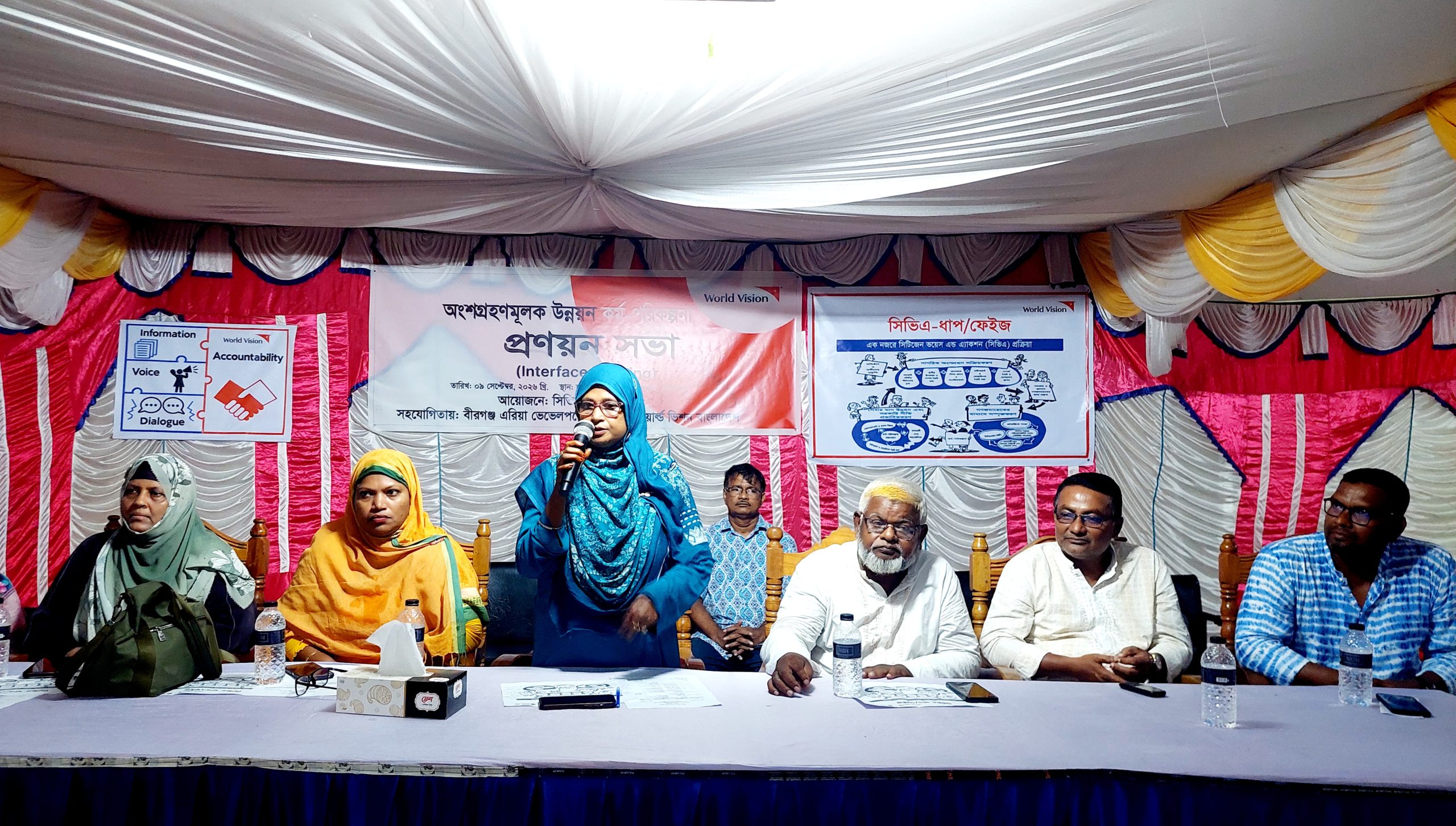 বীরগঞ্জে অংশগ্রহণমূলক উন্নয়ন কর্ম -পরিকল্পনা প্রণয়ন সভা অনুষ্ঠিত